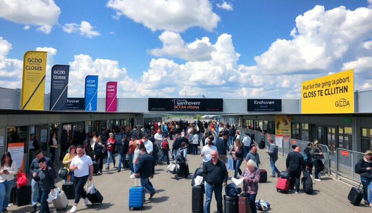 How the Closure of Eindhoven Airport Affects GCDC Visitors